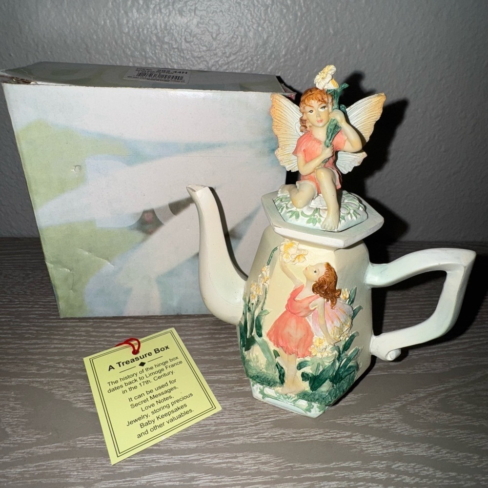 Decorative Egyptian fairy teapot DCI -treasure box - Picture 5 of 7